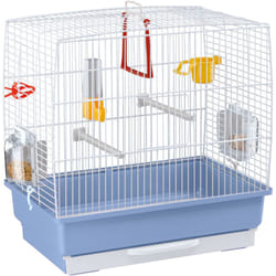 Ferplast - rekord 2 Cage à Oiseaux rekord 2 : Idéale pour canaris, perruches, pinsons. Accessoires inclus.. Variante rekord 2 - Misure: 39 x 25 x h