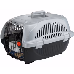 Ferplast ATLAS DELUXE Cage de transport pour chats et chiens de petite et taille - 2 mesures. Variante 10 - Misure: 34 x 50.7 x h 30 cm - Noir