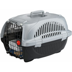 Ferplast ATLAS DELUXE Cage de transport pour chats et chiens de petite et taille - 2 mesures. Variante 10 - Misure: 34 x 50.7 x h 30 cm - Noir
