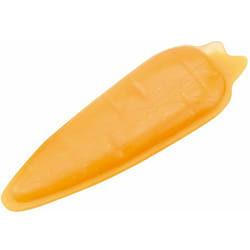 Tiny & natural carrot bag Jeu à ronger pour rongeurs en forme de carotte. Composants naturels.. Variante tiny & natural carrot bag - Misure: 11.5 x 4