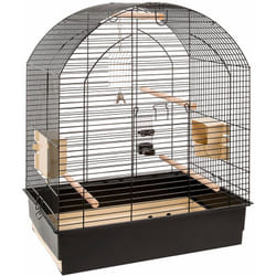 Greta Noir Cage pour perruches et calopsittes. Variante greta - Misure: 69.5 x 44.5 x h 84 cm - - Ferplast