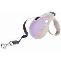 Amigo tape Laisse rétractable avec sangle extensible. 4 tailles, large choix de couleurs.. Variante mini - Misure: 12 x 3 x h 10 cm - Lilac - Ferplast
