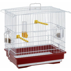 Ferplast - giusy Cage pour canaris et autres petits oiseaux. Variante giusy - Misure: 39 x 26 x h 37 cm -