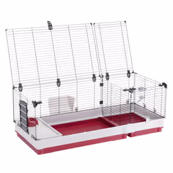 Ferplast Krolik 140 Rabit Gris, Rouge - Vue supplémentaire 5
