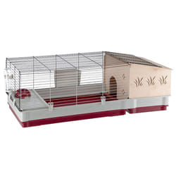 Ferplast Krolik 140 Plus Rabit Gris, Rouge