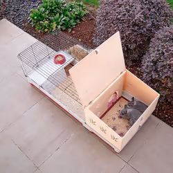 Ferplast Krolik 140 Plus Rabit Gris, Rouge - Vue supplémentaire 4