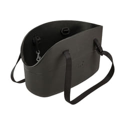 With-me Small Sac En Résine Pour Le Transport De Chiens De Petite Taille. Différentes Couleurs Mode.. Variante - Misure: 14 X 35 X H 22 Cm - Noir - Ferplast