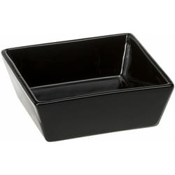 Ferplast - altair Écuelle en céramique pour chiens et chats. 2 mesures et 2 couleurs.. Variante 14 - Misure: 14 x 14 x h 5 cm - 0.5 l - Noir