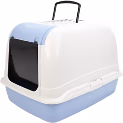 Maxi Bella Cabrio est une toilette fermée pour chats de grande taille et petits chiens dotée d'une porte frontale ouvrante. R ...