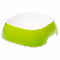 Ferplast Glam, Universel, Plastique, Vert, Ensemble gamelles pour animaux de compagnie, Monochromatique, 1,2 L