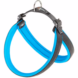 Harnais pour chiens contemporains aux couleurs fluo ! Disponibles en plusieurs tailles, les harnais Agila Fluo s'adaptent à t ...