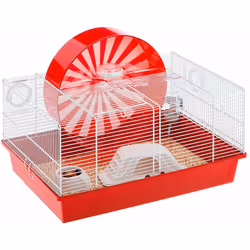 Ferplast - coney island Cage pour rongeurs coney island : adaptée aux hamsters, design italien, accessoires inclus.. Variante coney island - Misure: