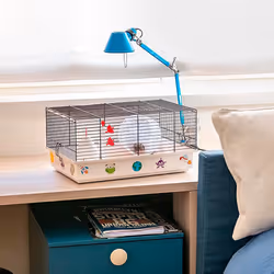 Ferplast Criceti 9 Kosmos Hamster Gris, Blanc - Vue supplémentaire 2
