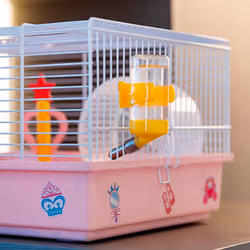 Ferplast Criceti 9 Princess Hamster Rose, Blanc - Vue supplémentaire 7