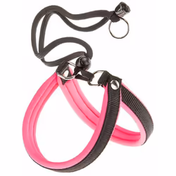 Harnais pour chiens contemporains aux couleurs fluo ! Disponibles en plusieurs tailles, les harnais Agila Fluo s'adaptent à t ...