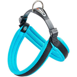 Ferplast - agila fluo 1-2 Harnais ergonomique pour chiens avec rembourrage moelleux. Fermeture avec cordonnet.. Variante 1 - Misure: a=b 32-38 cm 15
