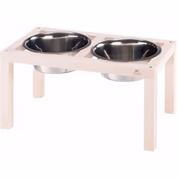 Introduisez une routine alimentaire plus propre et mieux organisée pour vos animaux de compagnie avec le porte-bouffe Duo de ...