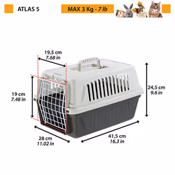 Ferplast Atlas 5 Caisse de transport pour animaux de compagnie