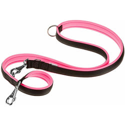 Ferplast - ergofluo ga Laisse de dressage pour chiens. Variante GA15/200 - Misure: 15 mm x l 200 cm - Fuchsia
