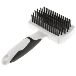 Gro 5765 Premium Brosse Combinée Pour Chiens Et Chats. Poil Moyen Et Long.. Variante Gro 5765 Premium - Misure: 18.5 X 11 X H 5.2 Cm - - Ferplast