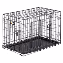 Ferplast Dog-Inn 75, Noir, Intérieure, Métal, 2 portes(s), 774 mm, 485 mm