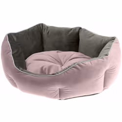Queen est un couchage pour chiens et chats en velours, tissu doux et chaud mais résistant à l'usure en même temps, équipé d'u ...