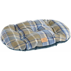 Ferplast SCOTT Coussin double-face pour chiens et chats. En différentes couleurs et tailles.. Variante 65/6 - Misure: 65 x 42 cm - Bleu