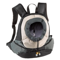 Ferplast KANGOO Sac à dos pour chiens. Deux mesures. SMALL - 37 x 16 x h 36.5 cm - Gris