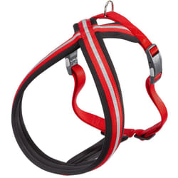 Daytona cross p Harnais réfléchissante pour chiens avec boucle magnétique. Dans différentes couleurs et tailles.. Variante l - Misure: b: 70-96 cm 25