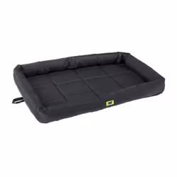 Coussin rectangulaire, confortable, pour chiens, matiere technique anti-griffures, déperlent et déhoussable. Coloris noir. En ...