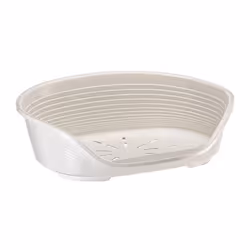 La corbeille Siesta Deluxe 6 de FERPLAST est fabriquée en plastique et est facile a entretenir. Elle est dotée d'un repose-te ...