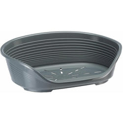 Siesta deluxe Panier d'intérieur en plastique, corbeille pour chiens et chats. En différentes tailles et couleurs.. Variante 8 - Mesures: 82 x 59.5 x
