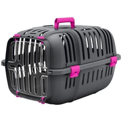 Ferplast Cage de Transport JET 10 Petit Gris foncé