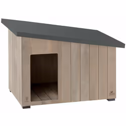La nouveau niche d'extérieur Argo est disponible en différentes tailles et est fabriqué en bois de pin nordique certifié FSC, ...