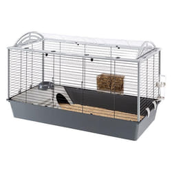 Ferplast CASITA 120H Grande cage pour lapins et cochons dinde CASITA 120H - 119 x 58 x h 75.5 cm -