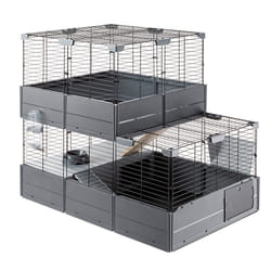 Ferplast Multipla Double Cochon d'inde, Rabit Gris