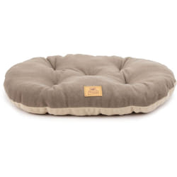 Relax microfleece Coussin rembourré en micropolaire pour chiens et chats. Variante 55/4 - Misure: 55 x 36 cm - Taupe - Ferplast