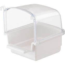 Ferplast - rio 1 Bain pour canaris, petits oiseaux et oiseaux exotiques. Variante rio 1 - Misure: 14 x 12 x h 13 cm - Coloris assortis