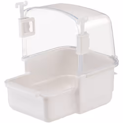 Rio 3 de Ferplast est une baignoire en plastique recyclé non toxique pour les oiseaux tels que les perruches et les petits pe ...