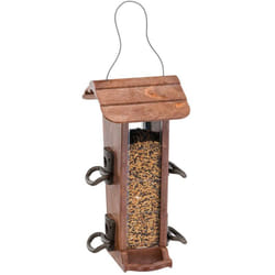 Jok 21 Mangeoire pour oiseaux sauvages. Variante jok 21 - Misure: 19 x 17.5 x h 32 cm - Marron - Ferplast