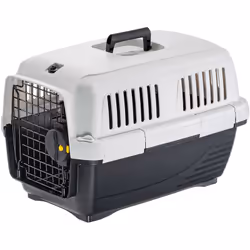 Les cages de transport pour chiens et chats Clipper de Ferplast, conformes aux normes IATA, sont idéales pour tous les moyens ...