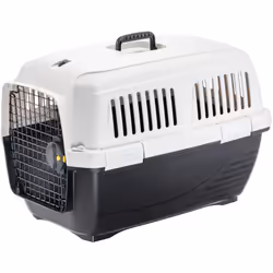 Les cages de transport pour chiens et chats Clipper de Ferplast, conformes aux normes IATA, sont idéales pour tous les moyens ...