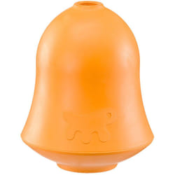 Ferplast - crazy bell Jouet pour chien Crazy Bell, petite taille, en caoutchouc naturel résistant. Aromatisé au poulet,À remplir avec des friandises,