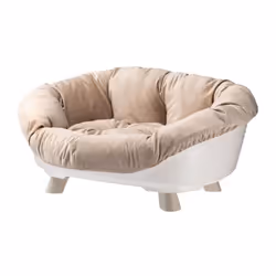 Corbeille Ferplast sofa throne 6 - Avec coussin - Blanc