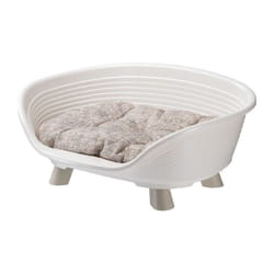 Corbeille - FERPLAST - THRONE 4 - Avec coussin relax - Blanc