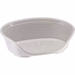 Panier-Corbeille SIESTA DELUXE Taille 2 - 49*36*17,5 cm - Gris clair - FERPLAST