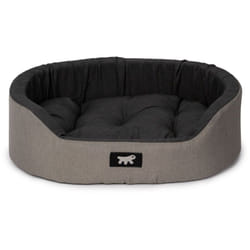 Dandy colours Lit d'intérieur pour chien et chat, en coton avec coussin amovible dandy. Variante 45 - Misure: 45 x 35 x h 13 cm - Marron - Ferplast