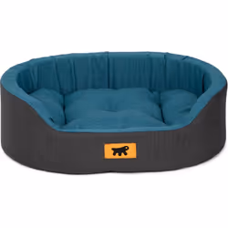 Le lit pour chien et chat Dandy de Ferplast est une niche ovale confortable, conçue pour offrir un maximum de confort à vos a ...