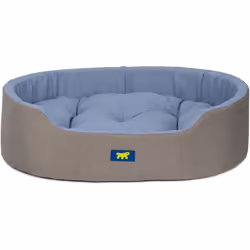 Le lit pour chien et chat Dandy de Ferplast est une niche ovale confortable, conçue pour offrir un maximum de confort à vos a ...