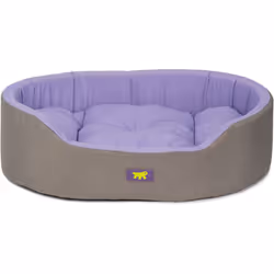 Le lit pour chien et chat Dandy de Ferplast est une niche ovale confortable, conçue pour offrir un maximum de confort à vos a ...